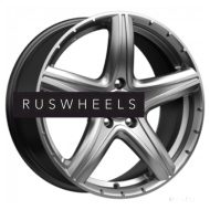 Диски КИК 7,5x17/5x114,3 ET38 D66,1 Барракуда (КС567) Дарк платинум