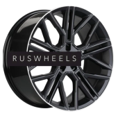 Диски Khomen Wheels 9,5x21/5x112 ET36 D66,6 KHW2101 (E-tron) Black matt MR