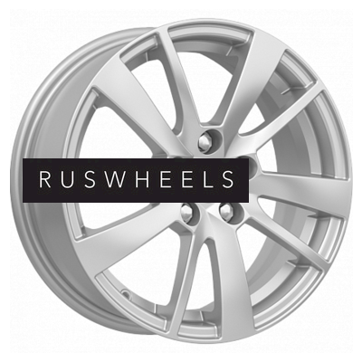 Диски КИК 6x15/4x100 ET40 D60,1 Renault Logan II (КС876) Сильвер