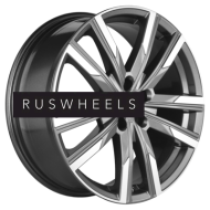 Диски Khomen Wheels 7,5x19/5x108 ET36 D65,1 KHW1905 (Exeed VX/TXL/LX) Gray-FP Диски Khomen Wheels 7,5x19/5x108 ET36 D65,1 KHW1905 (Exeed VX/TXL/LX) Gray-FP