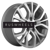 Диски Khomen Wheels 6,5x16/5x108 ET45 D60,1 KHW1608 (Chery Tiggo 3/Tiggo 3 Pro) F-Silver-FP Диски Khomen Wheels 6,5x16/5x108 ET45 D60,1 KHW1608 (Chery Tiggo 3/Tiggo 3 Pro) F-Silver-FP