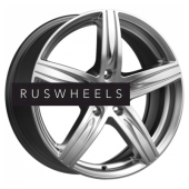 Диски КИК 7x17/5x114,3 ET45 D67,1 Андорра (КС547) Дарк платинум