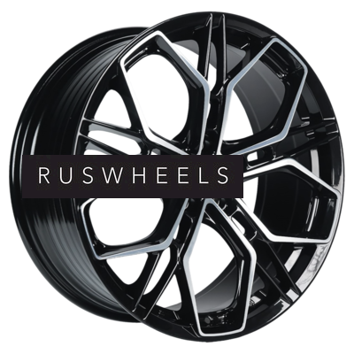 Диски INCH 8,5x20/5x120 ET45 D59,5 FA8534 Gloss Black Machined Face (ZJH)