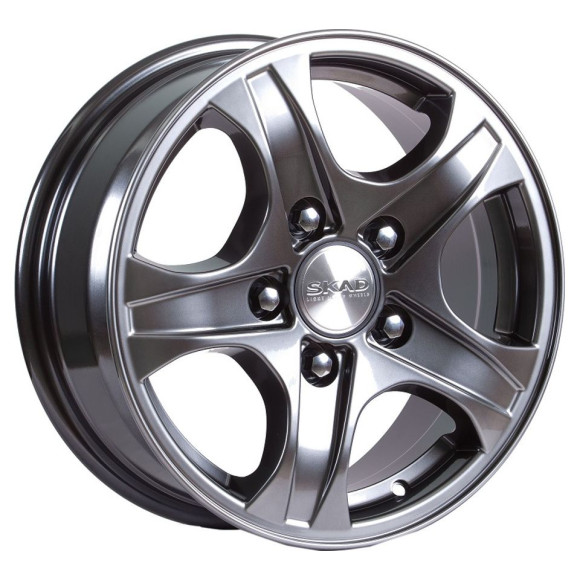Диски СКАД  Калипсо  6,5\R16 5*139,7 ET43  d98,5  Графит  [0740127]