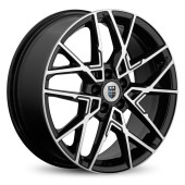 Диски КиК 7,0\R18 5*108 ET41 d59,6 Алмаз черный