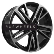 Диски Khomen Wheels 8x18/5x112 ET48 D57,1 KHW1815 (Passat) Black-FP Диски Khomen Wheels 8x18/5x112 ET48 D57,1 KHW1815 (Passat) Black-FP