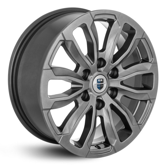 Диски КиК  Меконг (КС959)  7,5\R18 6*139,7 ET36  d100,1  Дарк платинум  [82187]