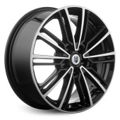 Диски КиК 7,0\R17 5*114.3 ET45 d67.1 Алмаз-черный