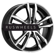 Диски K&K 6x16/5x112 ET45 D66,6 Samara (КС866) Алмаз черный SK