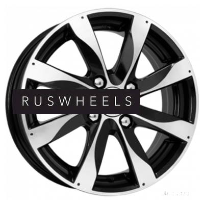 Диски КИК 6x15/4x100 ET48 D54,1 Джемини-оригинал (КС617) Алмаз черный Диски КИК 6x15/4x100 ET48 D54,1 Джемини-оригинал (КС617) Алмаз черный