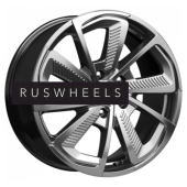 Диски КИК 8x18/5x120 ET50 D65,1 C.T.G. (КС687) Дарк платинум Диски КИК 8x18/5x120 ET50 D65,1 C.T.G. (КС687) Дарк платинум