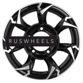 Диски Khomen Wheels 5,5x15/5x139,7 ET5 D108,1 KHW1505 (Jimny) Black-FP
