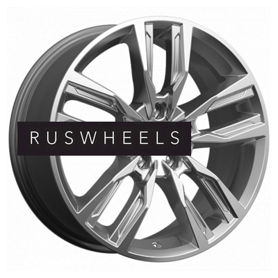 Диски КИК 8x18/5x112 ET30 D66,6 Борэй (КС901) Дарк платинум Диски КИК 8x18/5x112 ET30 D66,6 Борэй (КС901) Дарк платинум