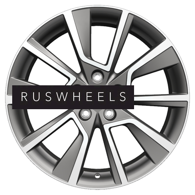 Диски Khomen Wheels 7x18/5x112 ET43 D57,1 KHW1802 (Kodiaq/Tiguan) Gray-FP Диски Khomen Wheels 7x18/5x112 ET43 D57,1 KHW1802 (Kodiaq/Tiguan) Gray-FP