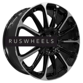 Диски Khomen Wheels 7,5x19/5x114,3 ET40 D66,6 KHW1910 (Haval Dargo) Black-FP