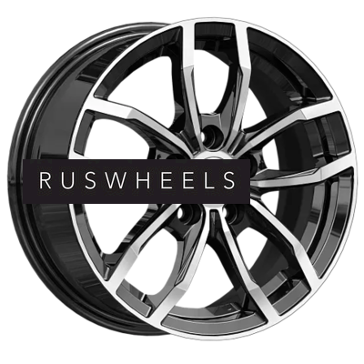 Диски КИК 6,5x15/5x114,3 ET42 D67,1 Фрост (КС1048) Алмаз черный