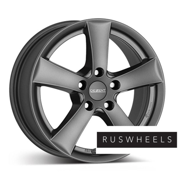 Диски Dezent R16 / 6.5J PCD 5x115 ЕТ 41 ЦО 70.2 TX graphite