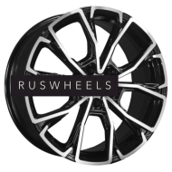 Диски Khomen Wheels 7,5x19/5x114,3 ET40 D60,1 KHW1907 (NX/RAV4) Black-FP