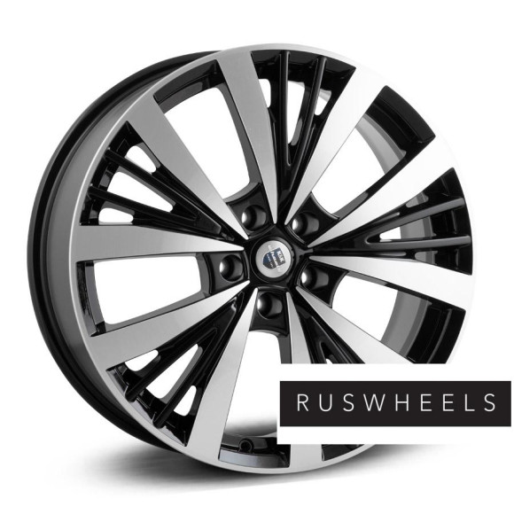 Диски КиК R19 / 7.5J PCD 5x114.3 ЕТ 40 ЦО 66.1 Марвел