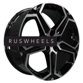 Диски Khomen Wheels 7,5x19/5x108 ET33 D60,1 KHW1909 (Chery Tiggo 7 (Pro/Pro Max)) Black-FP