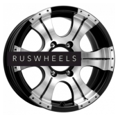 Диски K&K 7x15/5x139,7 ET-5 D110,1 Байконур (КС473) Алмаз черный Диски K&K 7x15/5x139,7 ET-5 D110,1 Байконур (КС473) Алмаз черный