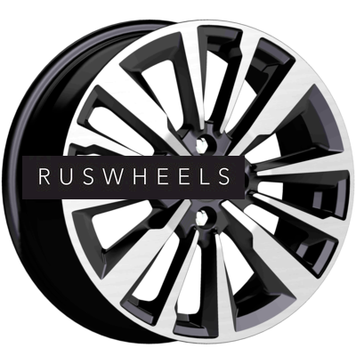 Диски КИК 6,5x16/4x100 ET41 D60,1 Эрман (КС997) Алмаз черный Диски КИК 6,5x16/4x100 ET41 D60,1 Эрман (КС997) Алмаз черный