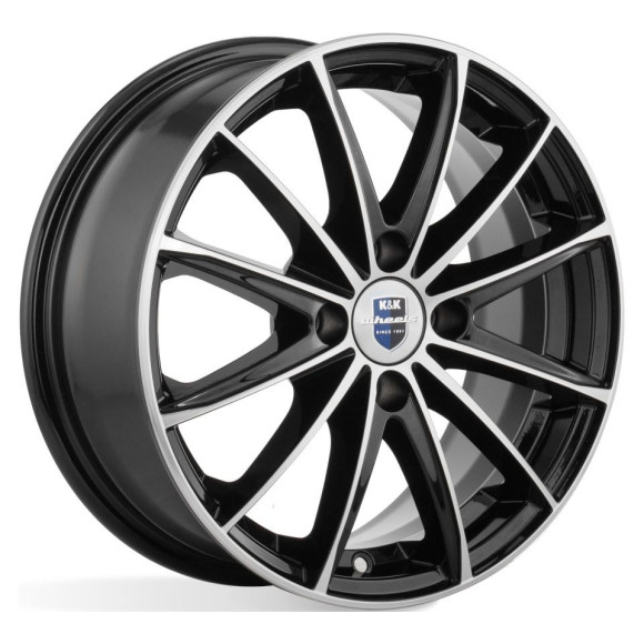 Диски КиК 6,0\R15 4*98 ET35 d58.5 Алмаз черный SK