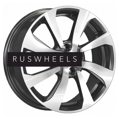 Диски КИК 6x16/4x100 ET41 D60,1 КС893 Алмаз черный