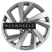 Диски Khomen Wheels 7,5x18/5x114,3 ET45 D66,1 KHW1801 (Teana/X-trail) Gray-FP Диски Khomen Wheels 7,5x18/5x114,3 ET45 D66,1 KHW1801 (Teana/X-trail) Gray-FP