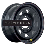 Диски Off-Road Wheels 7x15/5x139,7 ET-19 D110 УАЗ (треуг. мелкий) Черный