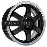 Диски СКАД 6x15/5x100 ET38 D57,1 Киото (КЛ249) Антрацит-алмаз