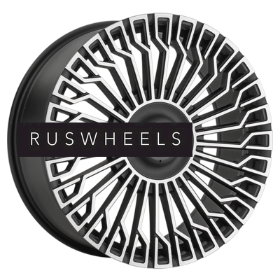 Диски LS FlowForming 8,5x20/6x114,3 ET45 D67,1 RC99 MBF (конус, Колпак+лого)