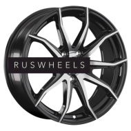 Диски Replay 7,5x18/5x108 ET46 D63,3 GL37 BKF (конус, C645)