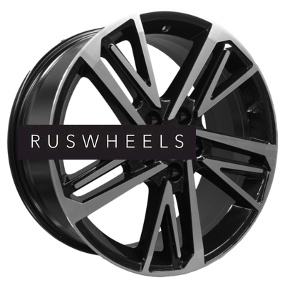Диски Khomen Wheels 8x18/5x114,3 ET45 D67,1 KHW1815 (Mazda CX-9) Black-FP