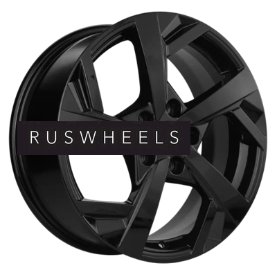 Диски Khomen Wheels 7x17/5x108 ET40 D54,1 KHW1712 (Jac/Москвич 3) Black