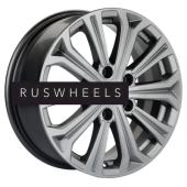 Диски Khomen Wheels 6,5x16/5x114,3 ET47 D66,1 KHW1610 (Fluence/Juke) Gray Диски Khomen Wheels 6,5x16/5x114,3 ET47 D66,1 KHW1610 (Fluence/Juke) Gray