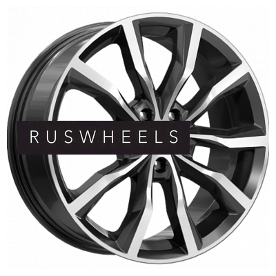 Диски КИК 7,5x18/5x114,3 ET35 D67,1 Портер (КС906) Алмаз черный Диски КИК 7,5x18/5x114,3 ET35 D67,1 Портер (КС906) Алмаз черный