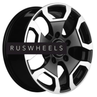 Диски Khomen Wheels 6,5x17/5x139,7 ET40 D98,5 KHW1725 (Niva Travel/Legend) Black-FP Диски Khomen Wheels 6,5x17/5x139,7 ET40 D98,5 KHW1725 (Niva Travel/Legend) Black-FP