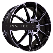 Диски INCH 6,5x17/5x112 ET44 D66,5 FA8537 Gloss Black Machined Face (ZJH) FlowForming Диски INCH 6,5x17/5x112 ET44 D66,5 FA8537 Gloss Black Machined Face (ZJH) FlowForming