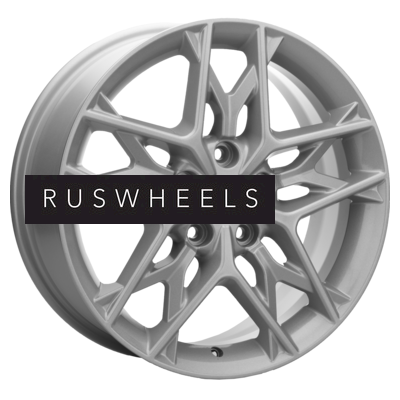 Диски Khomen Wheels 7x17/5x114,3 ET45 D60,1 KHW1709 (Changan/Geely/Lexus/Toyota) F-Silver