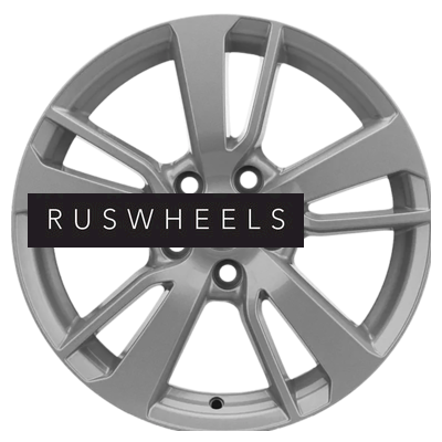 Диски Khomen Wheels 7x17/5x114,3 ET37 D66,5 KHW1704 (Jolion) F-Silver-FP