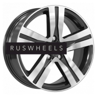 Диски iFree 7x17/5x114,3 ET50 D66,1 Rebel (КС913) Блэк Джек