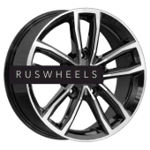 Диски КИК 6,5x17/5x108 ET33 D60,1 Каланг (КС1086) Алмаз черный Диски КИК 6,5x17/5x108 ET33 D60,1 Каланг (КС1086) Алмаз черный