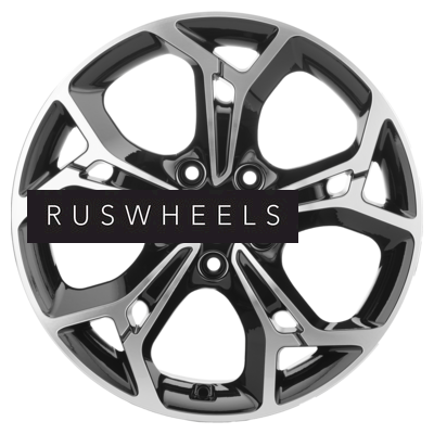 Диски Khomen Wheels 7x17/5x114,3 ET40 D66,1 KHW1702 (Qashqai) Black-FP