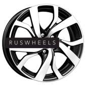 Диски КИК 6,5x16/5x112 ET42 D57,1 Палермо-оригинал (КС607) Алмаз черный