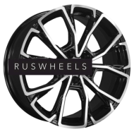 Диски Khomen Wheels 7,5x19/5x108 ET52 D60,1 KHW1907 (Exeed LX) Black-FP