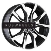 Диски MAK 8x19/5x108 ET45 D63,4 Highlands Black mirror