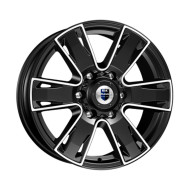 Диски КиК  Севенна (КС726)  7,0\R17 6*139,7 ET30  d106,1  Алмаз черный  [67734]