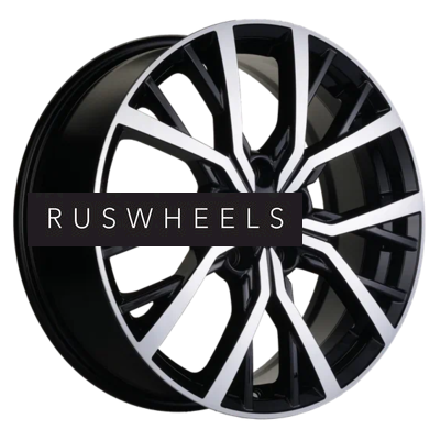 Диски Khomen Wheels 7x18/5x110 ET50 D63,3 KHW1806 (CS35/CS35 Plus) Black-FP