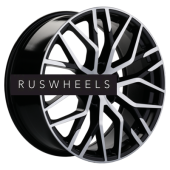 Диски Khomen Wheels 8,5x20/5x112 ET30 D57,1 KHW2005 (Kodiaq) Black-FP Диски Khomen Wheels 8,5x20/5x112 ET30 D57,1 KHW2005 (Kodiaq) Black-FP